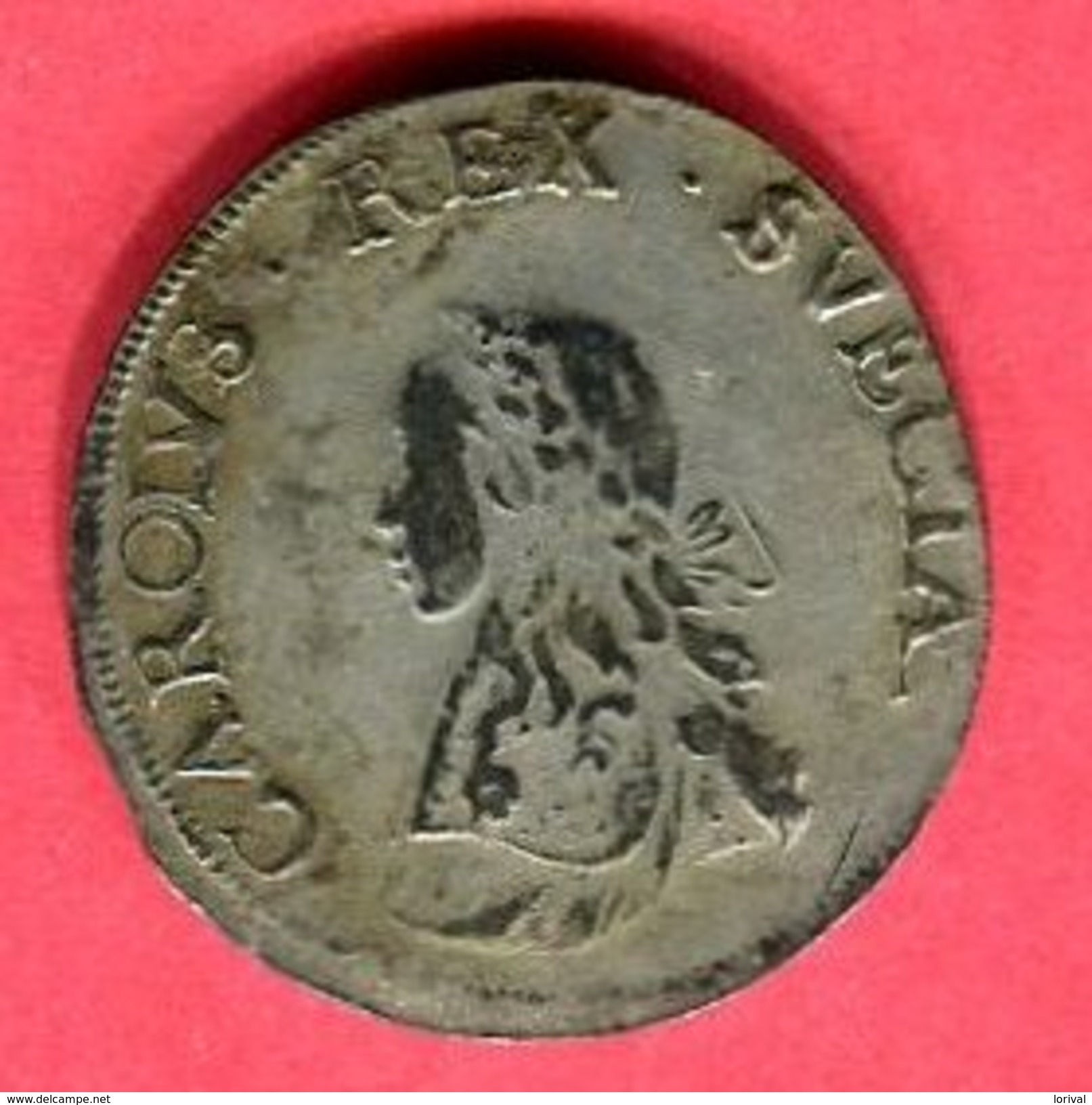 § KARL XI  2 MARK   TB  85 - Sweden