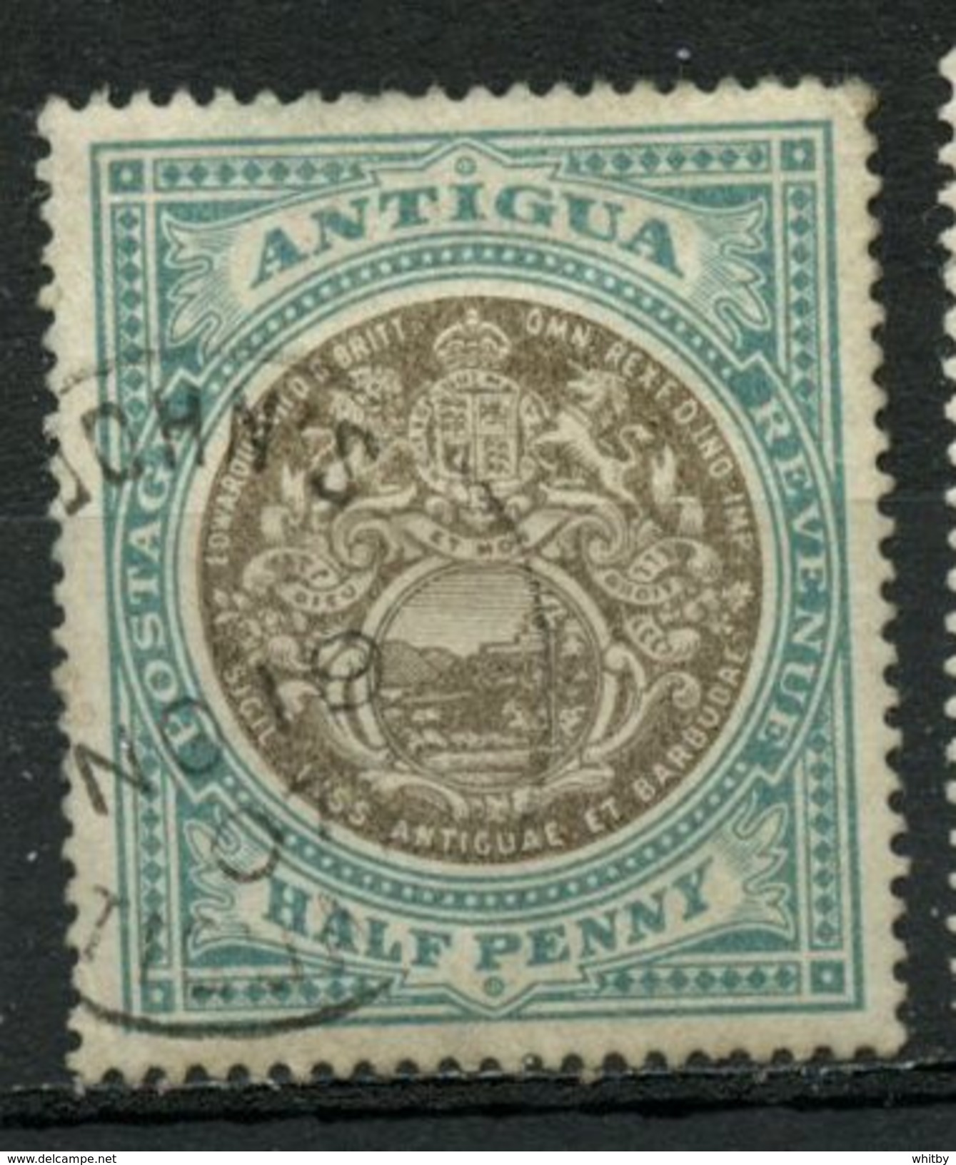 Antigua 1903 1/2p Seal Issue  #21 - 1858-1960 Crown Colony