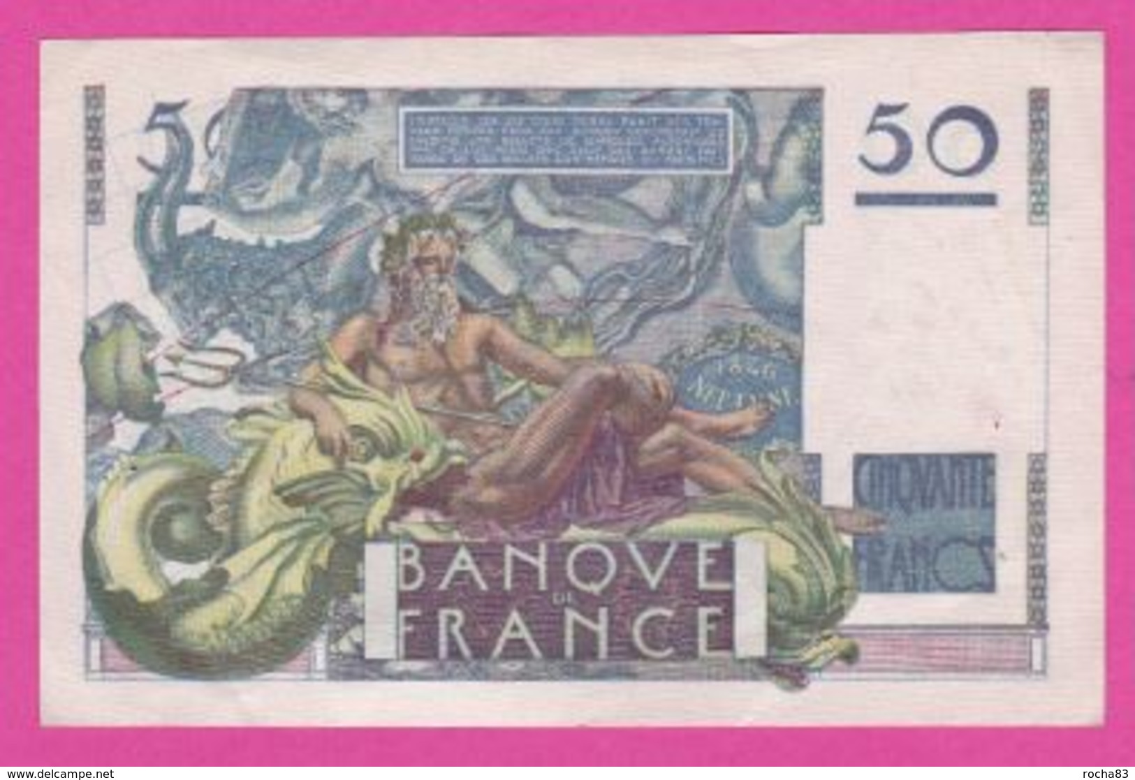 Billet - 50 Francs LE VERRIER Du02 05 1946 SPL - 50 F 1946-1951 ''Le Verrier''