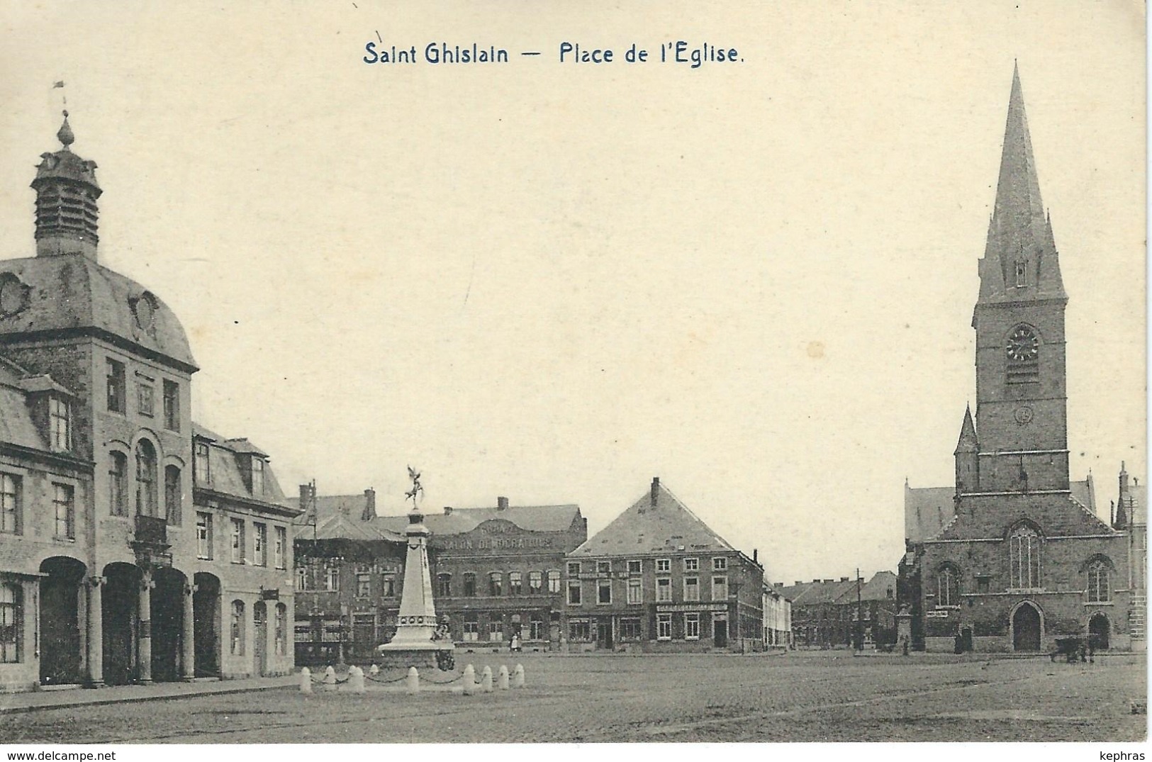 SAINT-GHISLAIN : Place De L'Eglise - Saint-Ghislain