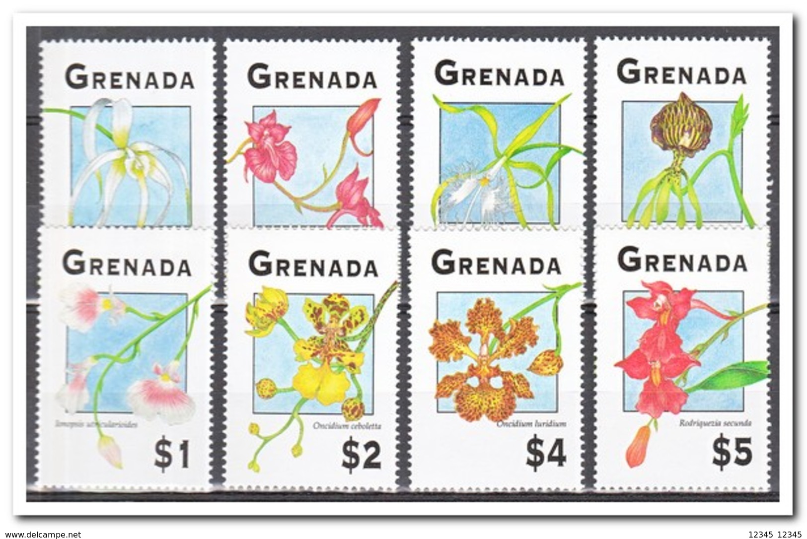 Grenada 1994, Postfris MNH, Flowers, Orchids - Grenada (1974-...)
