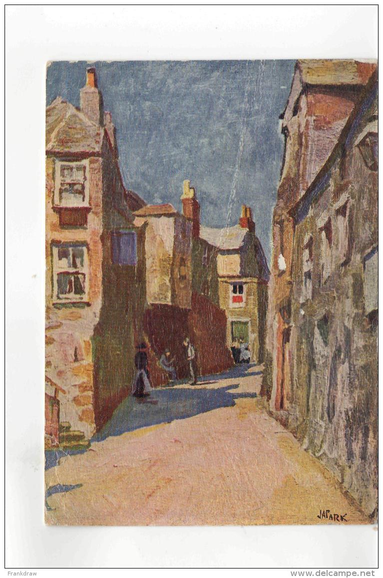 Postcard - Art - J.A.Park - Dick's Hill St. Ives - Posted 11th Sept 1935 Vg - Unclassified