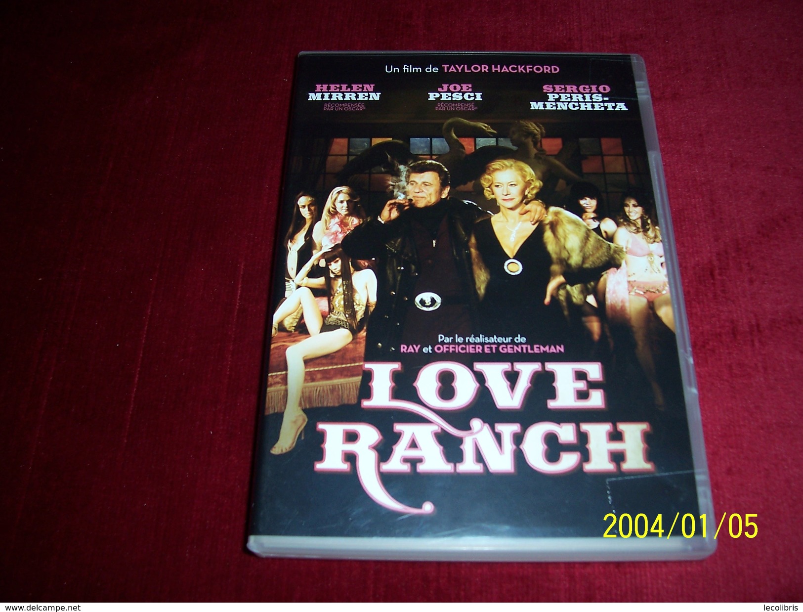 LOVE RANCH  L'HISTOIRE DE LA PREMIERE MAISON CLOSE LEGALE DANS L'ETAT DU NEVADA  AVEC HELEN MIRREN ET JOE PESCI - Geschichte