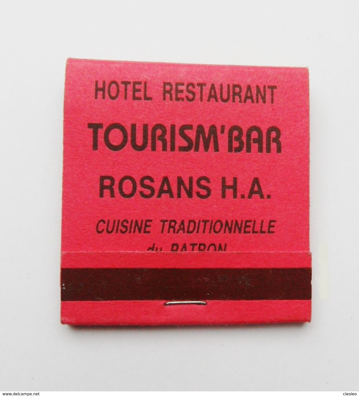 Pochette D'allumettes Hotel Restaurant Tourism' Bar Seita France - T2 - Boites D'allumettes