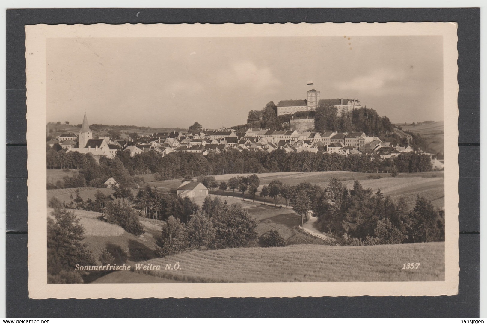 STM92  AK - KARTE NIEDERÖSTERREICH 1934 Sommerfrische Weitra Gebraucht - Weitra