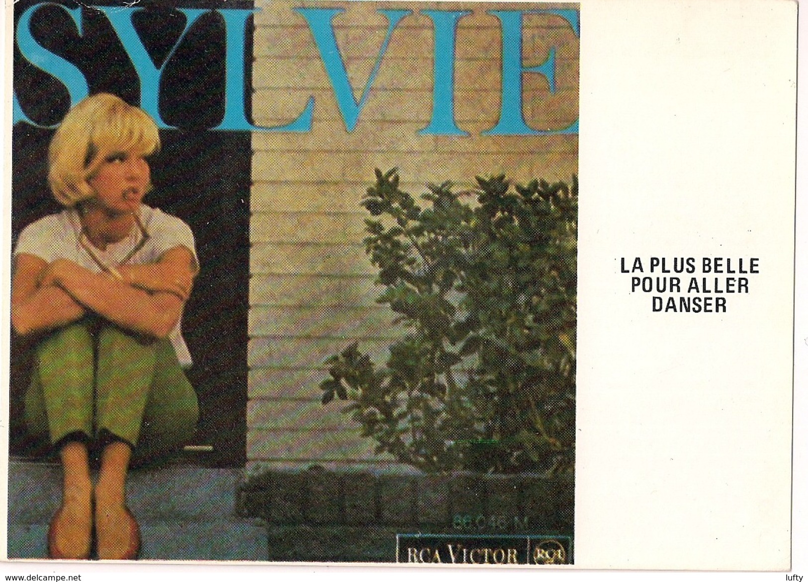 Carte Postale  SYLVIE VARTAN - Cantantes Y Músicos