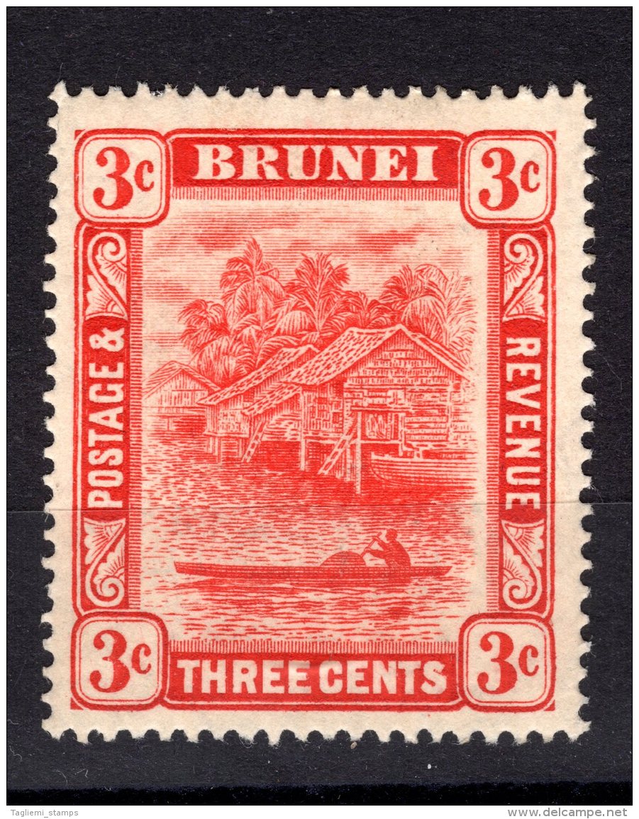 Brunei, 1908, SG 37, Mint Hinged (Type I) - Brunei (...-1984)