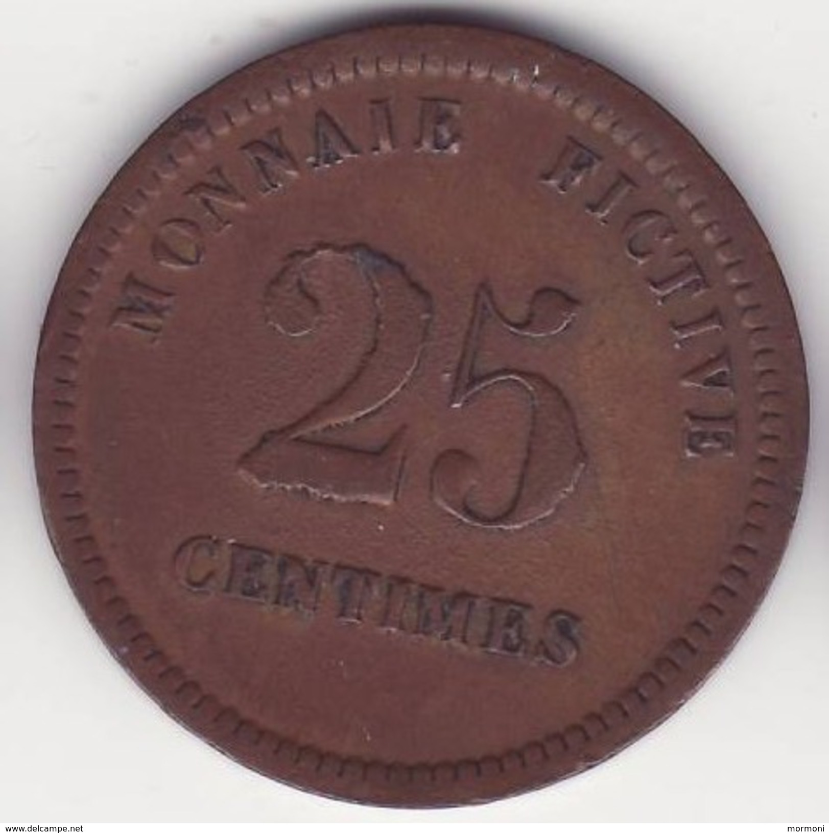 Belgique - Gand - 25 Cent. 1835 - Léopold I - Prison - Autres & Non Classés