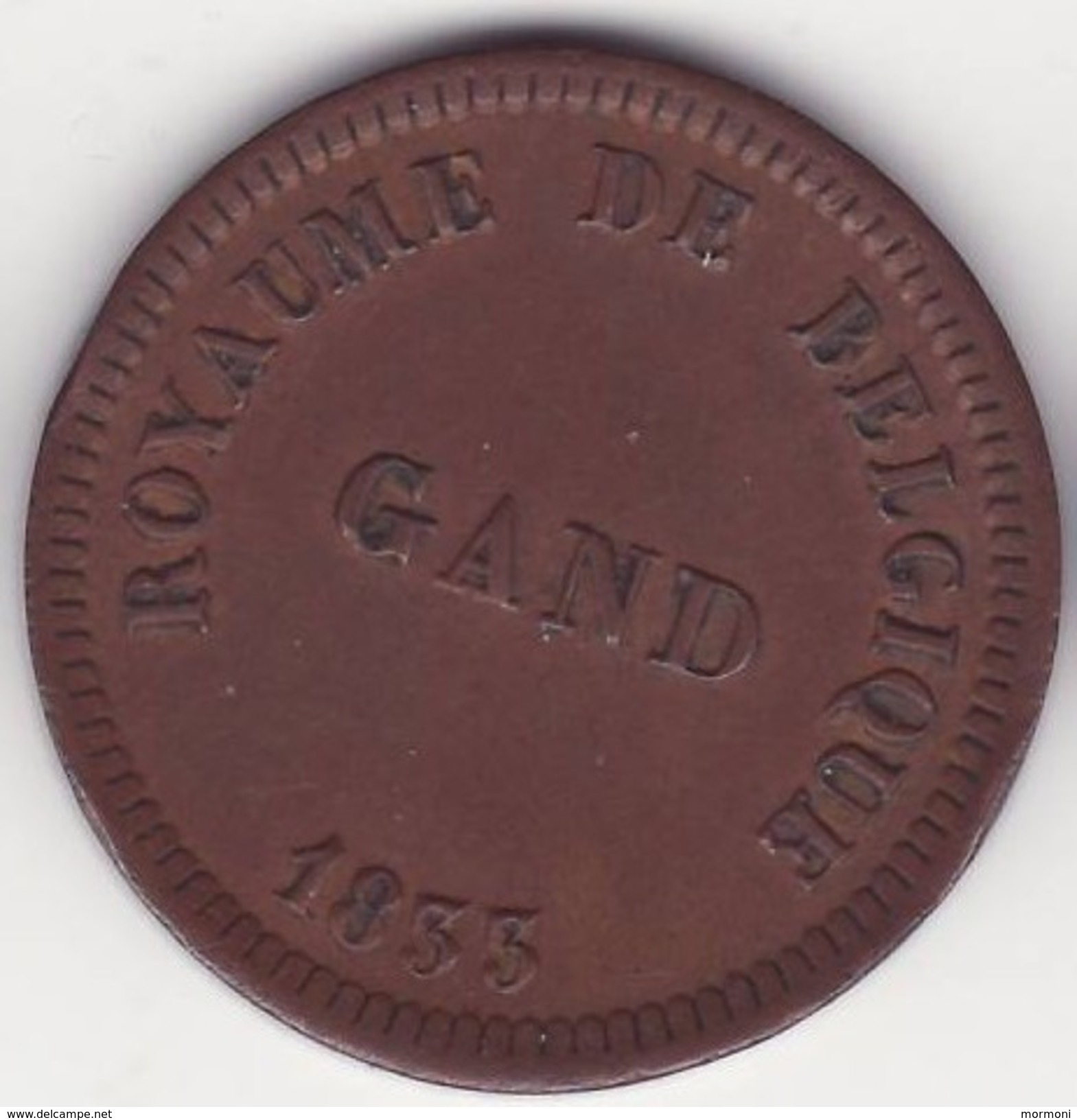 Belgique - Gand - 25 Cent. 1835 - Léopold I - Prison - Autres & Non Classés