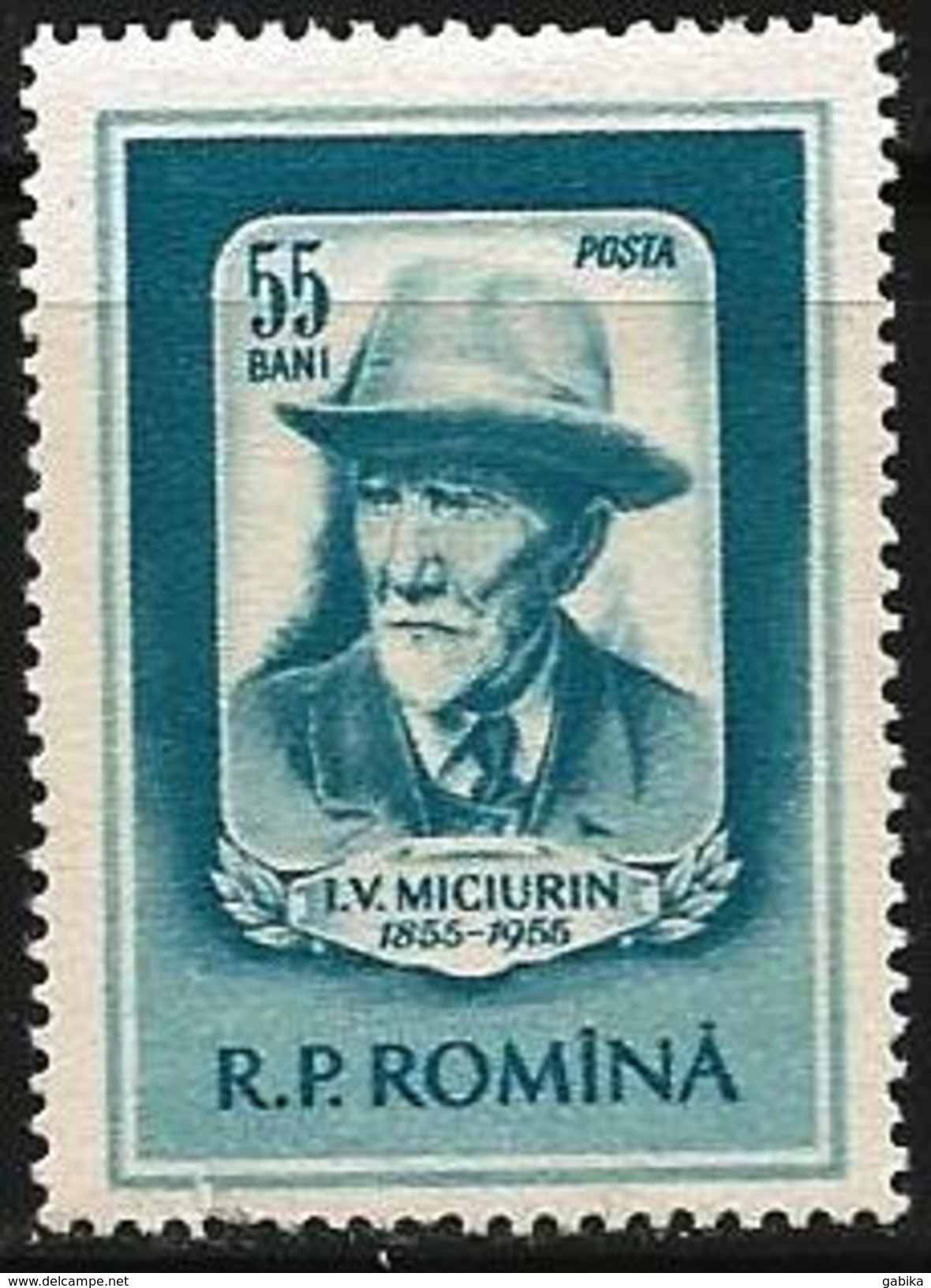 Romania 1955 Scott 1060 MNH Michurin - Nuovi