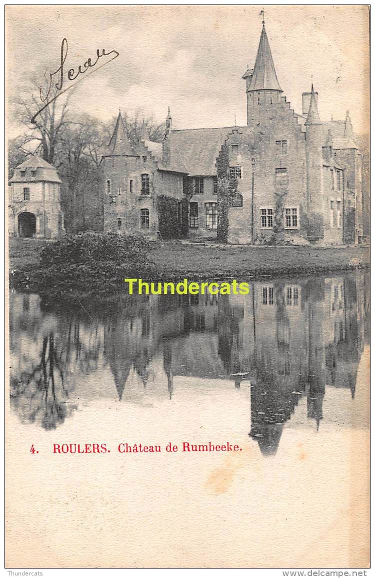 CPA ROESELARE ROESELAERE ROULERS  CHATEAU DE RUMBEEKE - Roeselare