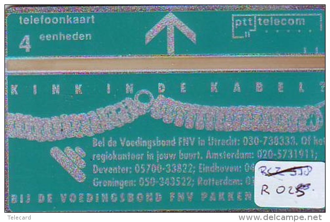 Telefoonkaart LANDIS&amp;GYR NEDERLAND * NETHERLANDS * R-025 * FNV *  Niederlande Prive Private  ONGEBRUIKT * MINT - Privé