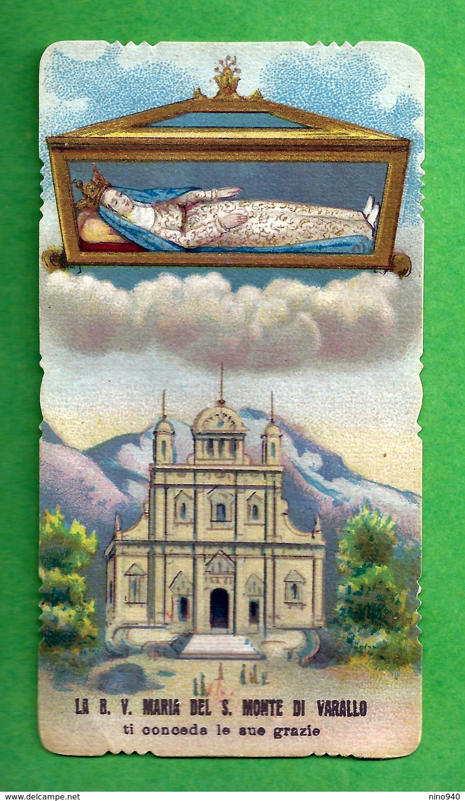 B.V. MARIA DEL SACRO MONTE DI VARALLO - SANTUARIO -  E - PR - Mm. 58 X 106 - Religione & Esoterismo