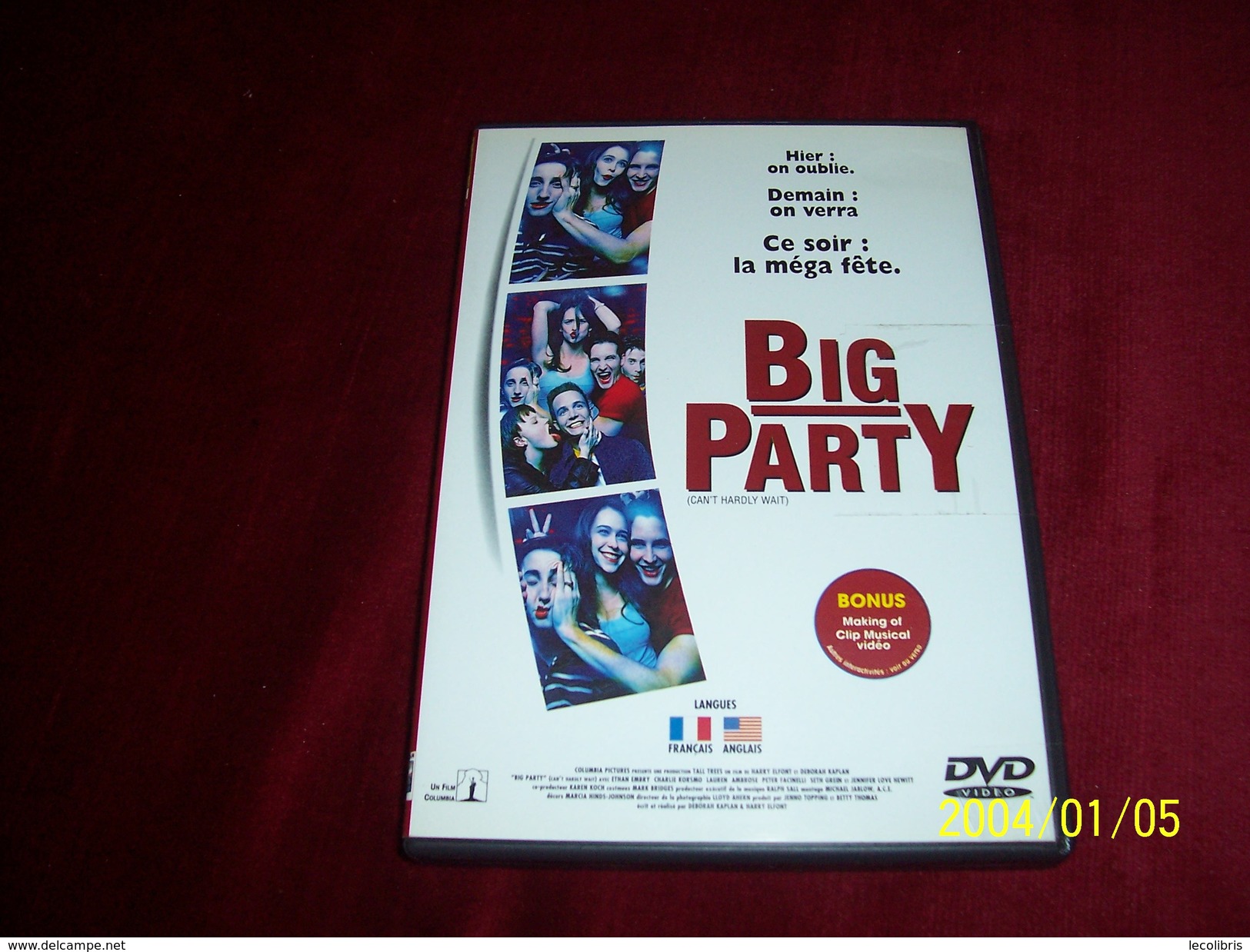 BIG PARTY  CE SOIR LA MEGA FETE  EN BONUS LE MAKING OF CLIP MUSICAL VIDEO - Comedy