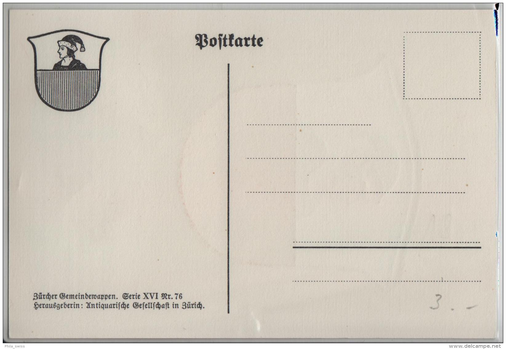 Niederhasli Zürich - Gemeindewappen No. 76 - Sonstige & Ohne Zuordnung