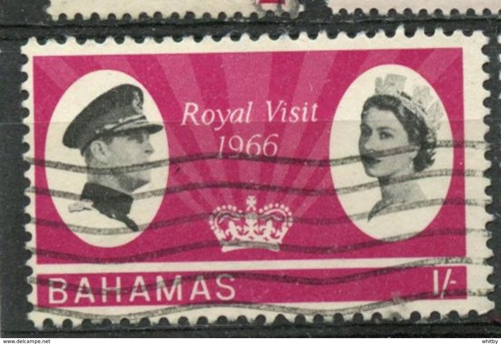 Bahamas 1966 1sh Royal Visit Issue #229 - Bahamas (1973-...)