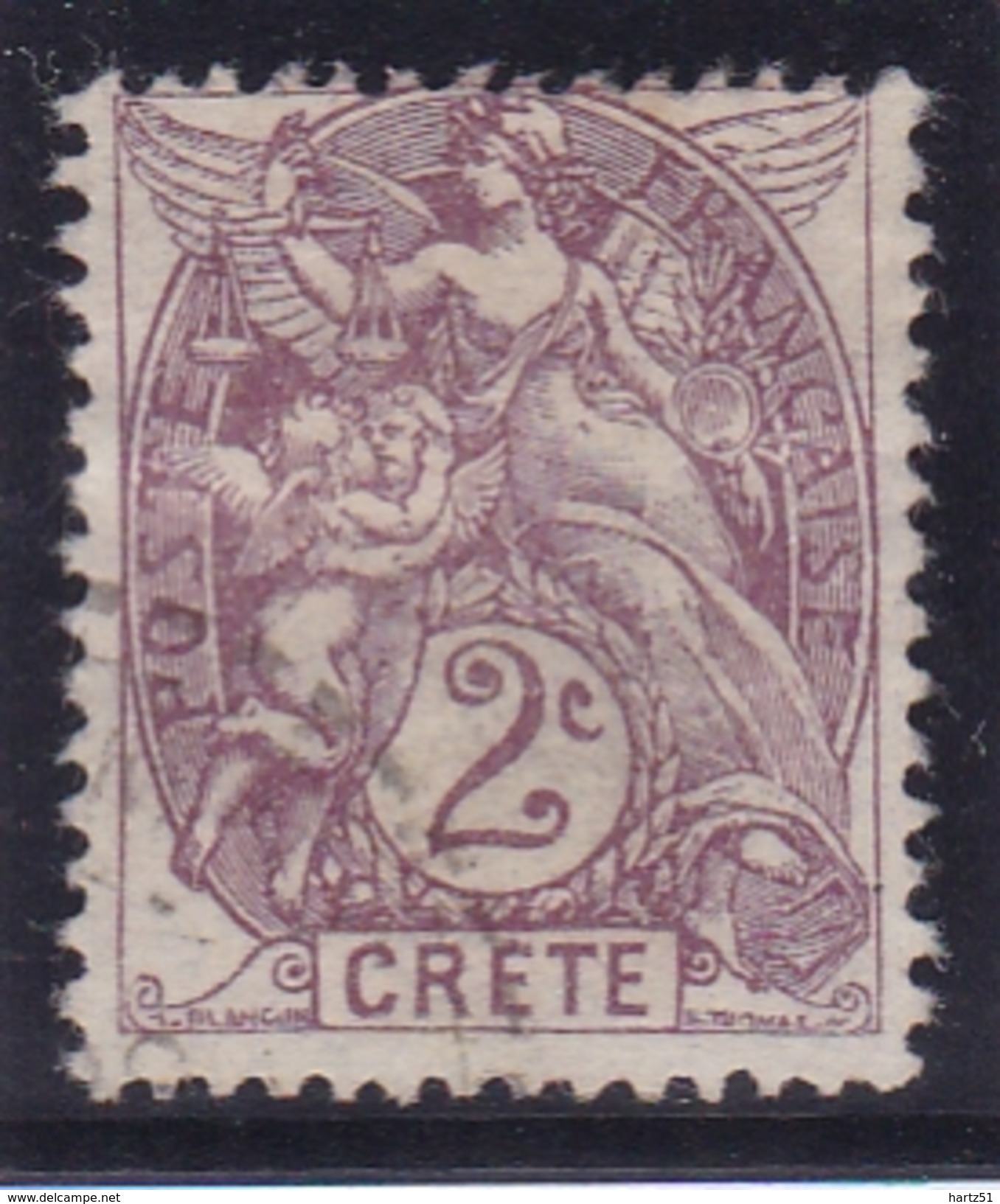 Crète N° 2 Oblitété - Nuovi