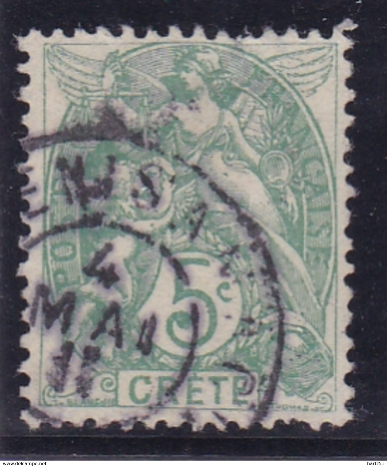 Crète N° 5 Oblitéré - Unused Stamps