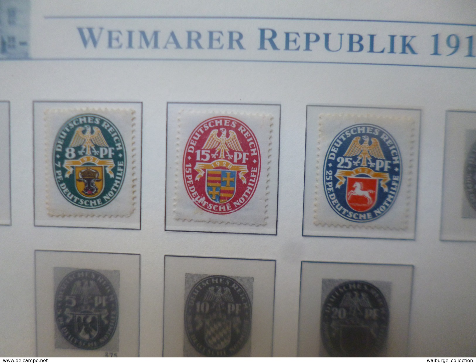 REPUBLIQUE DE WEIMAR 1919-1932 TRES BELLE COLLECTION NEUVE ! A SAISIR ! (1646) 1 KILO 300