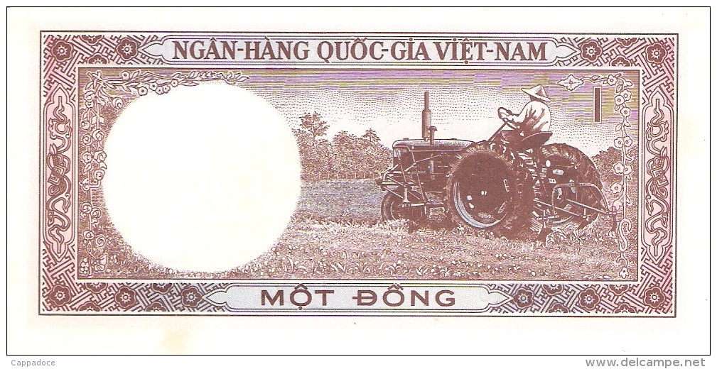 SOUTH VIET NAM   1 Dong   ND (1964)   P. 15a   UNC - Vietnam