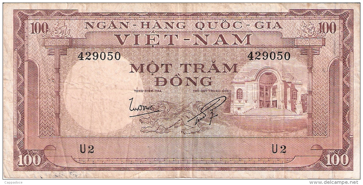 SOUTH VIET NAM   100 Dong   ND (1966)   P. 18a - Vietnam