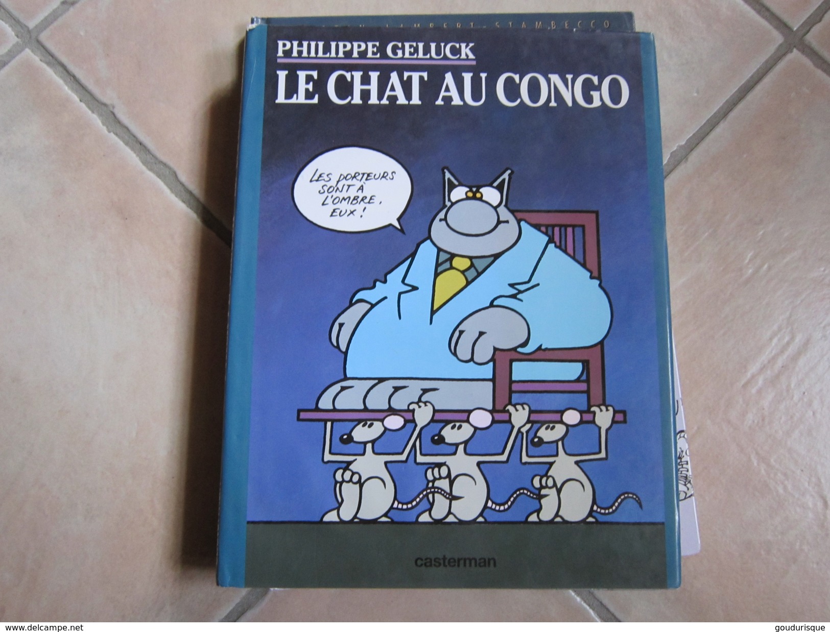 EO LE CHAT  AU CONGO   GELUCK - Geluck