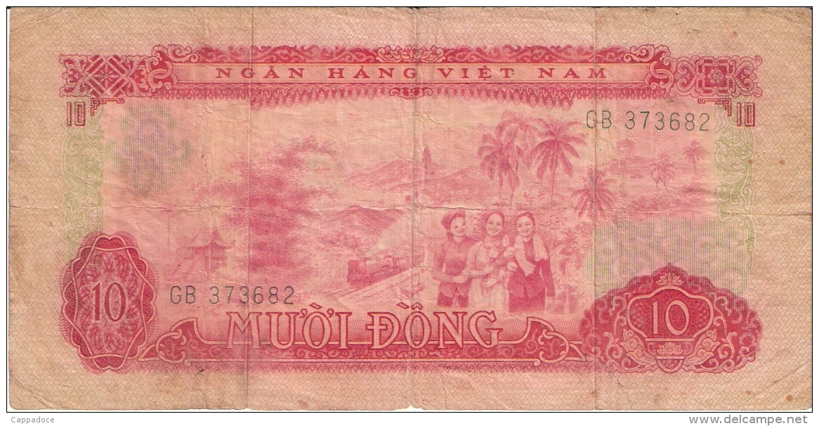 SOUTH VIET NAM   10 Dong   1966 (1975)   P. 43a - Vietnam