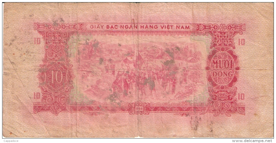 SOUTH VIET NAM   10 Dong   1966 (1975)   P. 43a - Vietnam