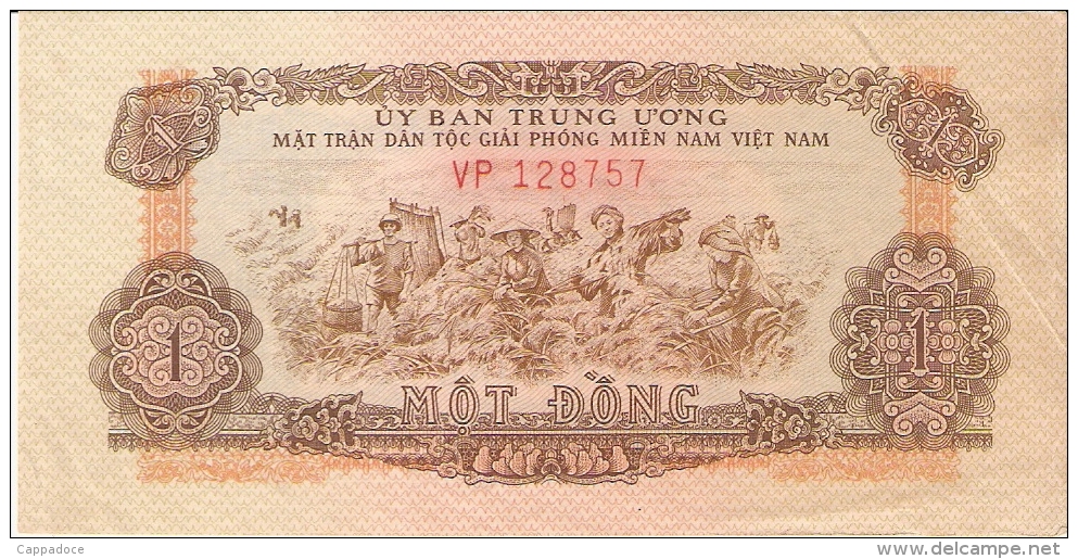 SOUTH VIET NAM   1 Dong   ND (1963)   P. R4 - Vietnam