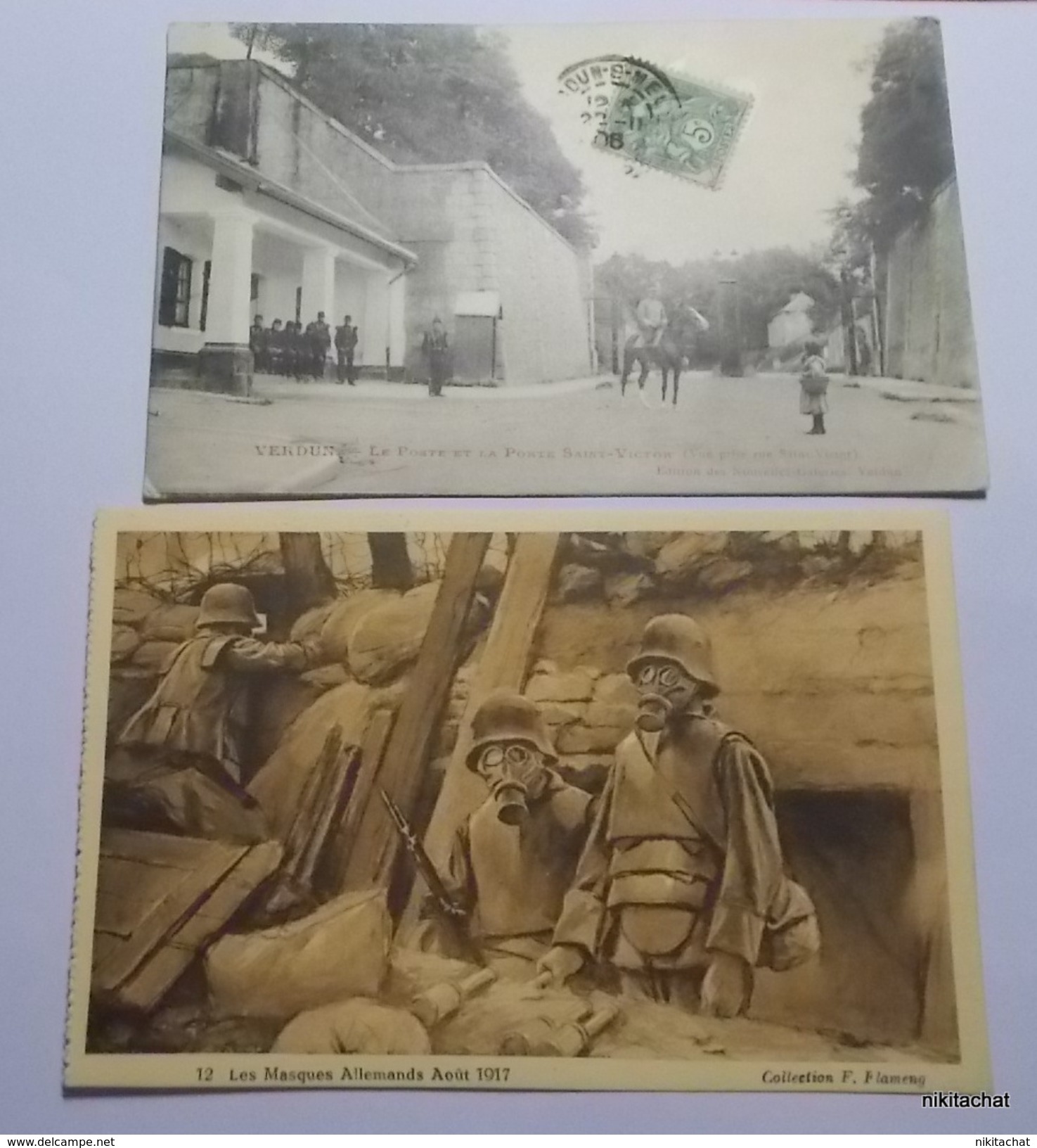 LOT VARIE AUTOUR DU THEME MILITARIA-100 cartes toutes scannées-Lire description