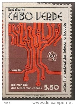 CAPE VERDE 1977  World Telecom Day - Kaapverdische Eilanden