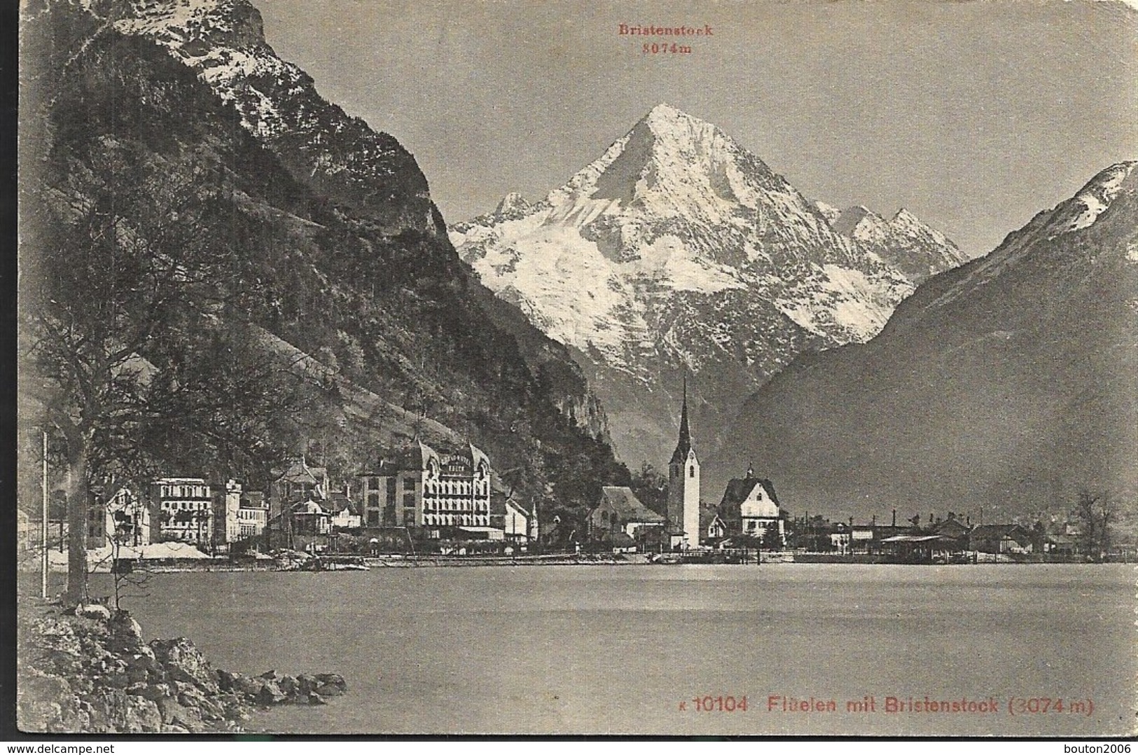 Flüelen Und Bristenstock 1910 - Flüelen