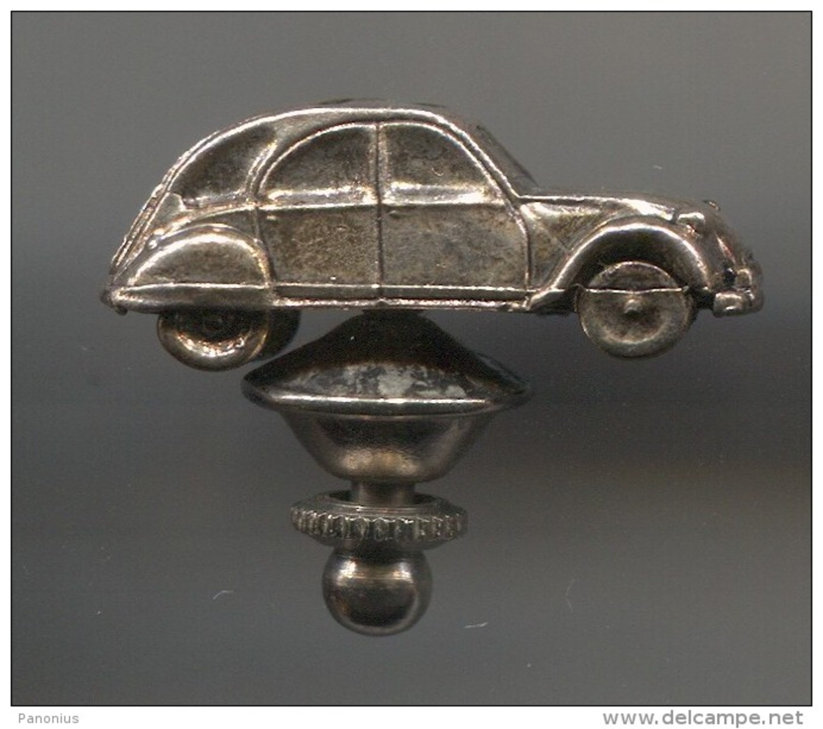 August 4, 2015 CAR / AUTO - Citroen 2CV, Vintage Pin, Badge, Brooch - Citroën