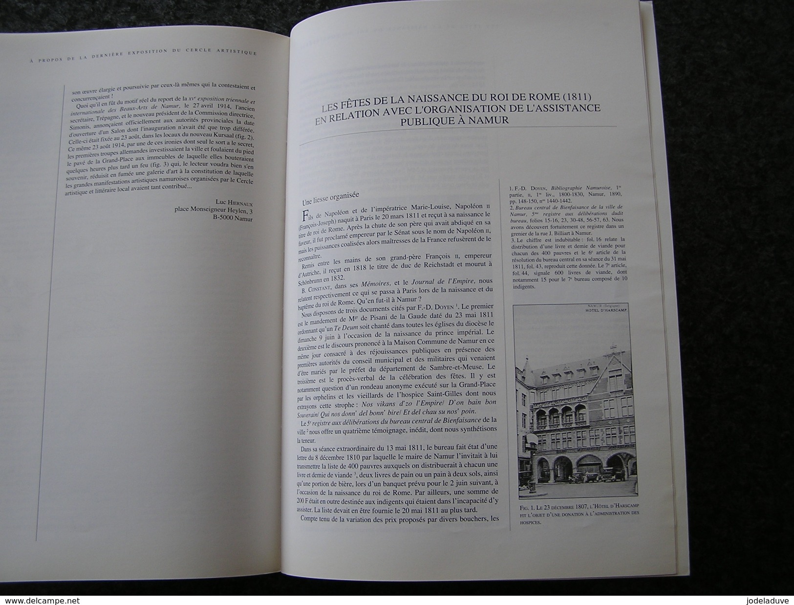 DE LA MEUSE A L ARDENNE N° 14 année 1991 Prévôt Hierges Givet Reclus Graide Lesse Lommal Ambly Namur Pierre Croix Occis