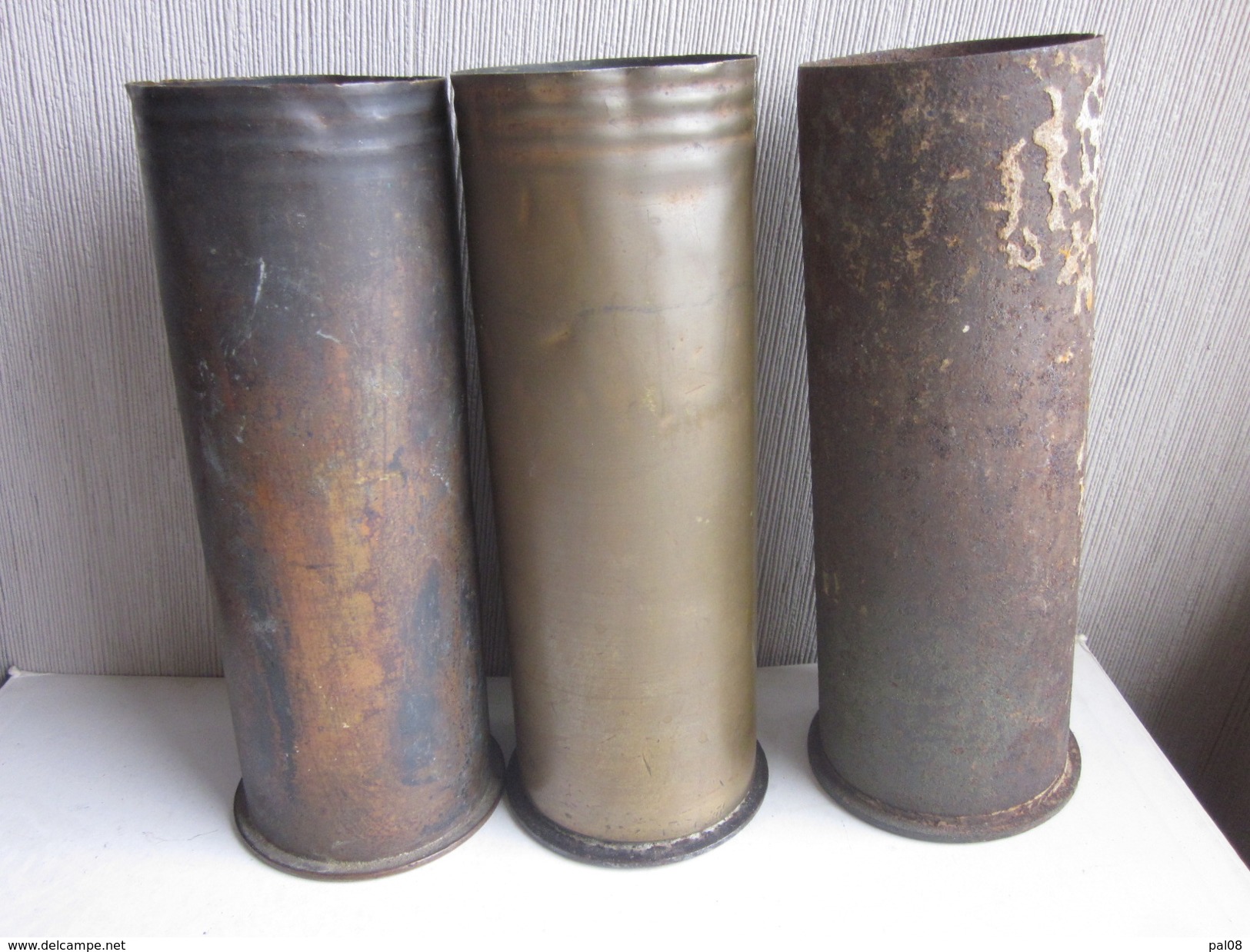 LOT DE 3 DOUILLES DE 77 ALLEMAND - 2 Ersatz et une rare de 1916