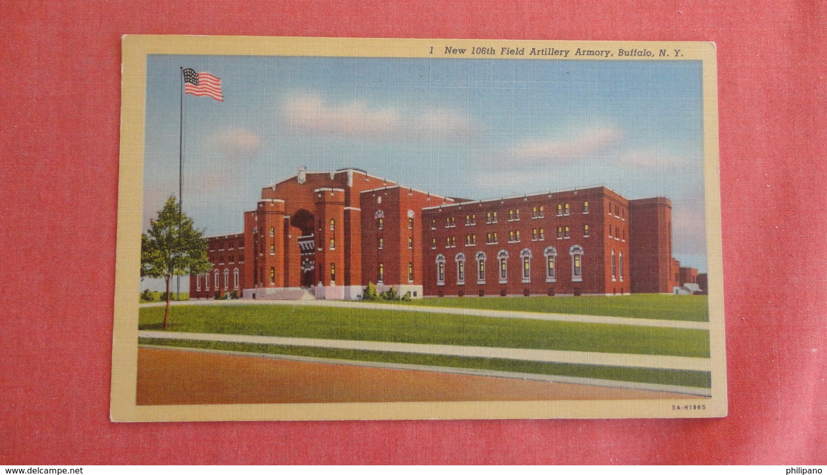 106 Th Field Artillery Armory  New York > Buffalo     Ref 2531 - Buffalo