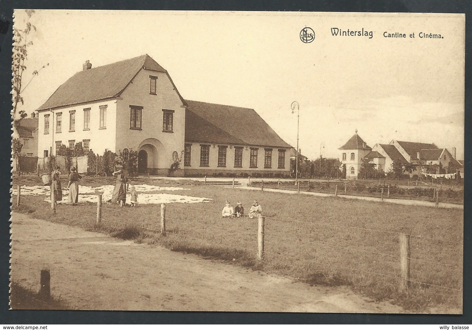 +++ CPA - WINTERSLAG - Cantine Et Cinéma - Nels  // - Genk