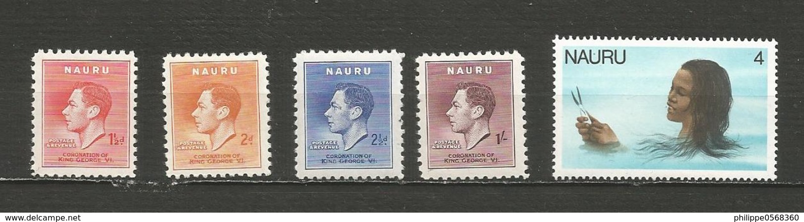 Lot De Timbres Années Diverses - Nauru