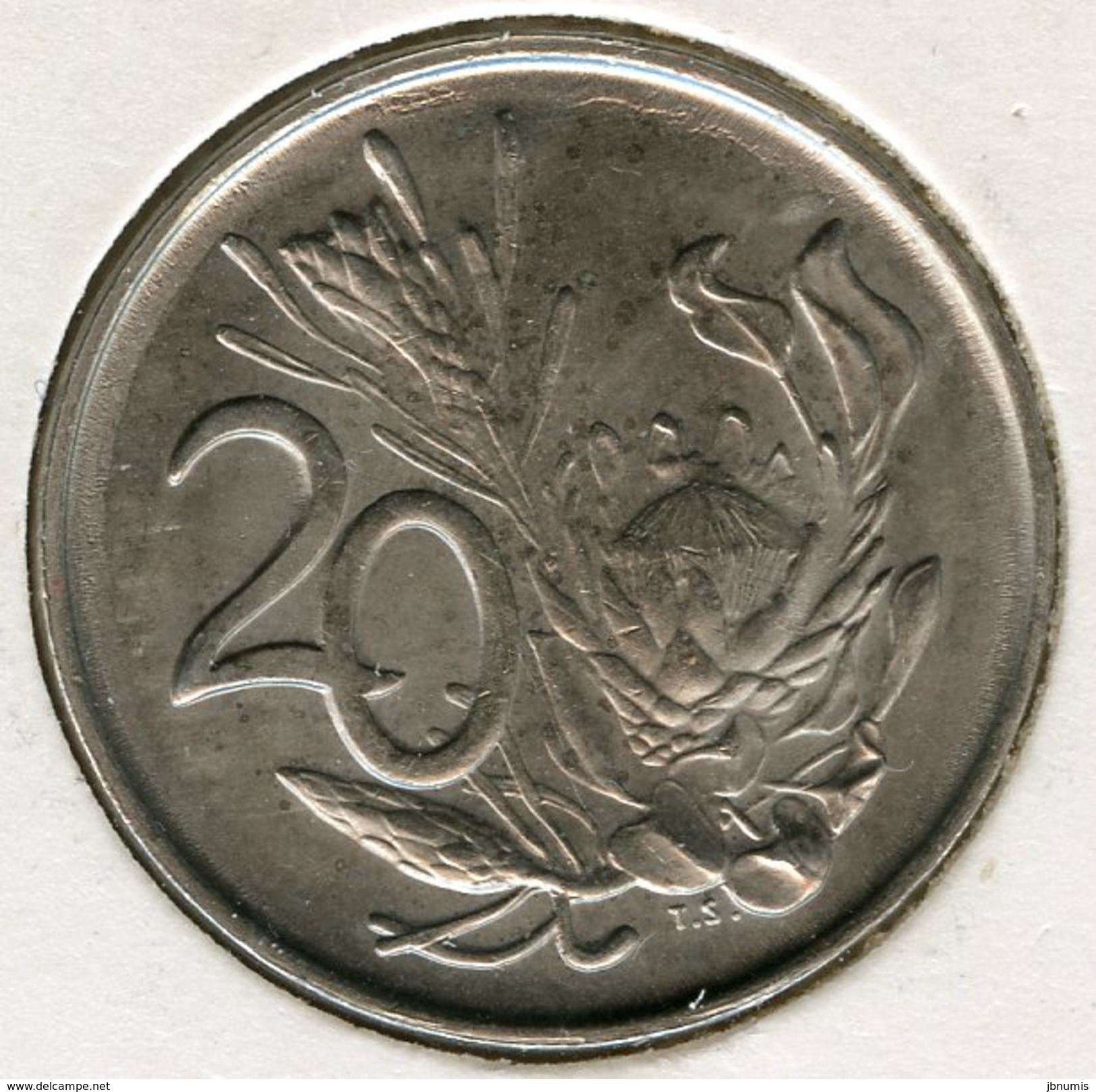 Afrique Du Sud South Africa 20 Cents 1988 KM 86 - Sudáfrica