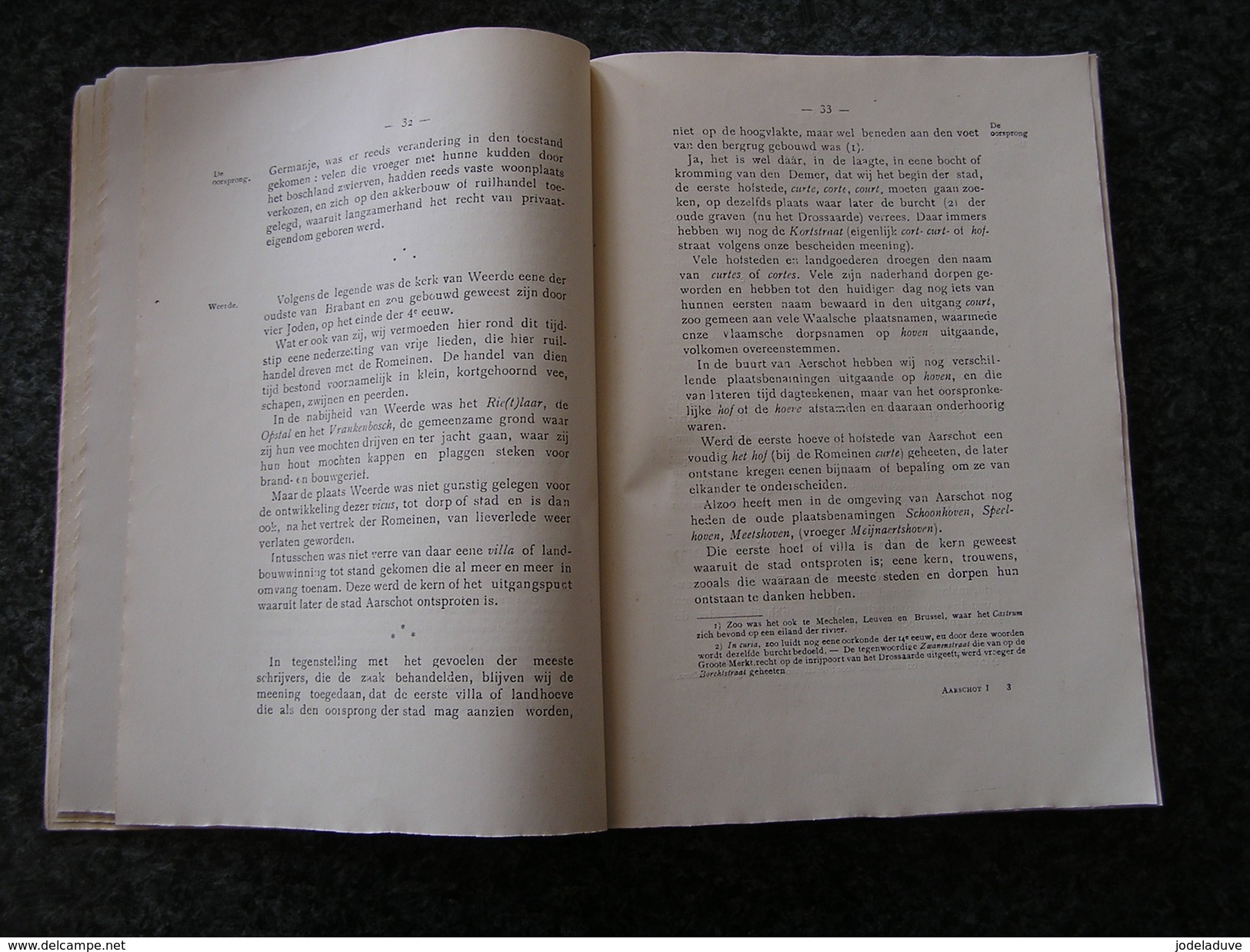 GESCHIEDENIS VAN HET OUDE GRAAFSCHAP AARSCHOT L Liekens 1925 Régionaal Brabant Ridderschap Wesemal Rivieren