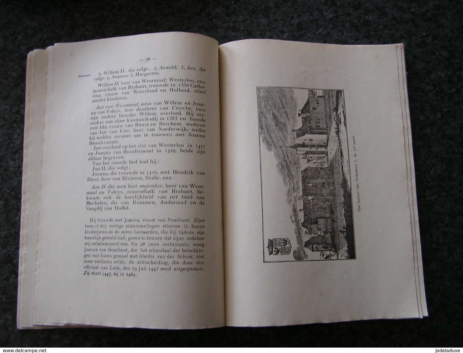 GESCHIEDENIS VAN HET OUDE GRAAFSCHAP AARSCHOT L Liekens 1925 Régionaal Brabant Ridderschap Wesemal Rivieren