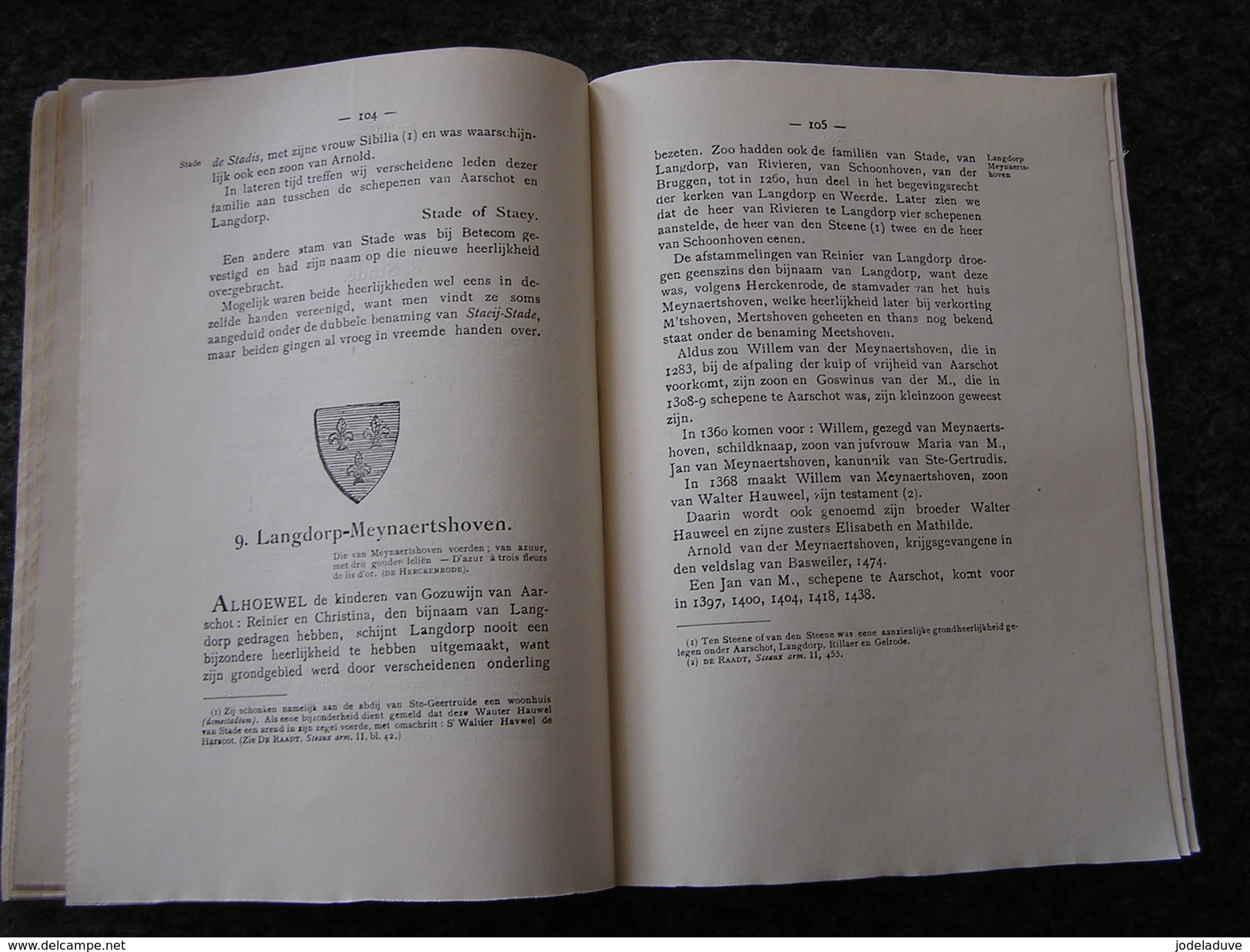 GESCHIEDENIS VAN HET OUDE GRAAFSCHAP AARSCHOT L Liekens 1925 Régionaal Brabant Ridderschap Wesemal Rivieren