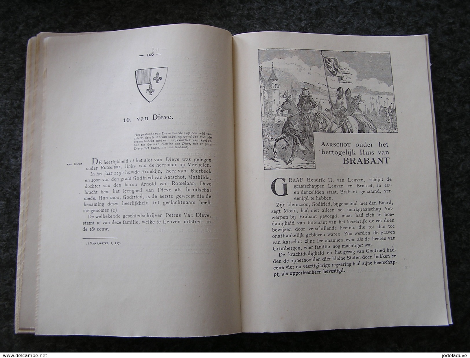 GESCHIEDENIS VAN HET OUDE GRAAFSCHAP AARSCHOT L Liekens 1925 Régionaal Brabant Ridderschap Wesemal Rivieren