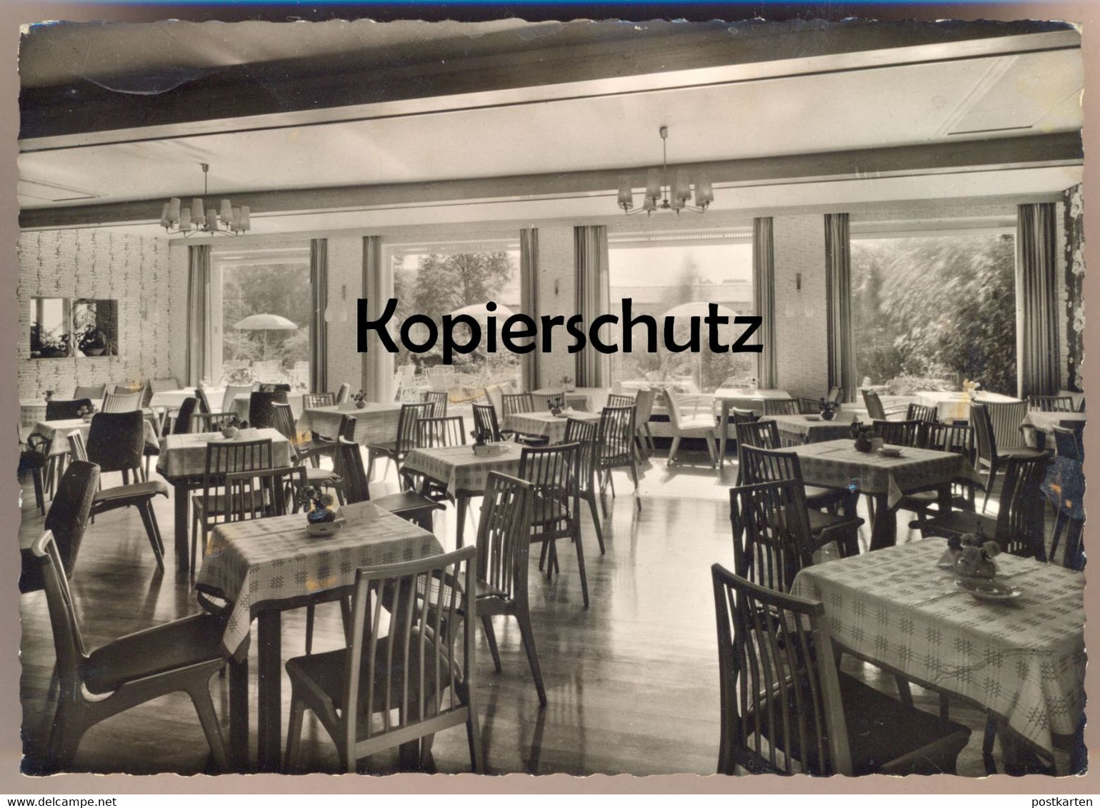 ÄLTERE POSTKARTE CAFÉ GERLACH LUFTKURORT NIEDERMARSBERG SAUERLAND Marsberg Ansichtskarte Postcard Cpa AK - Marsberg