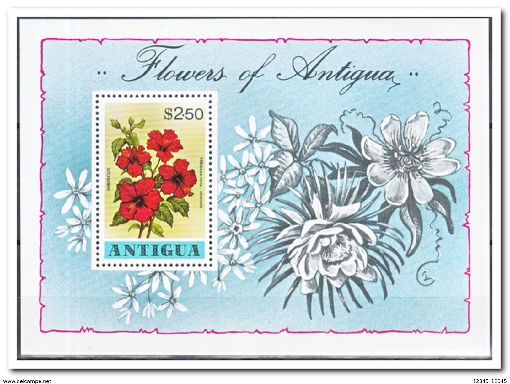 Antigua 1978, Postfris MNH, Flowers - Antigua En Barbuda (1981-...)