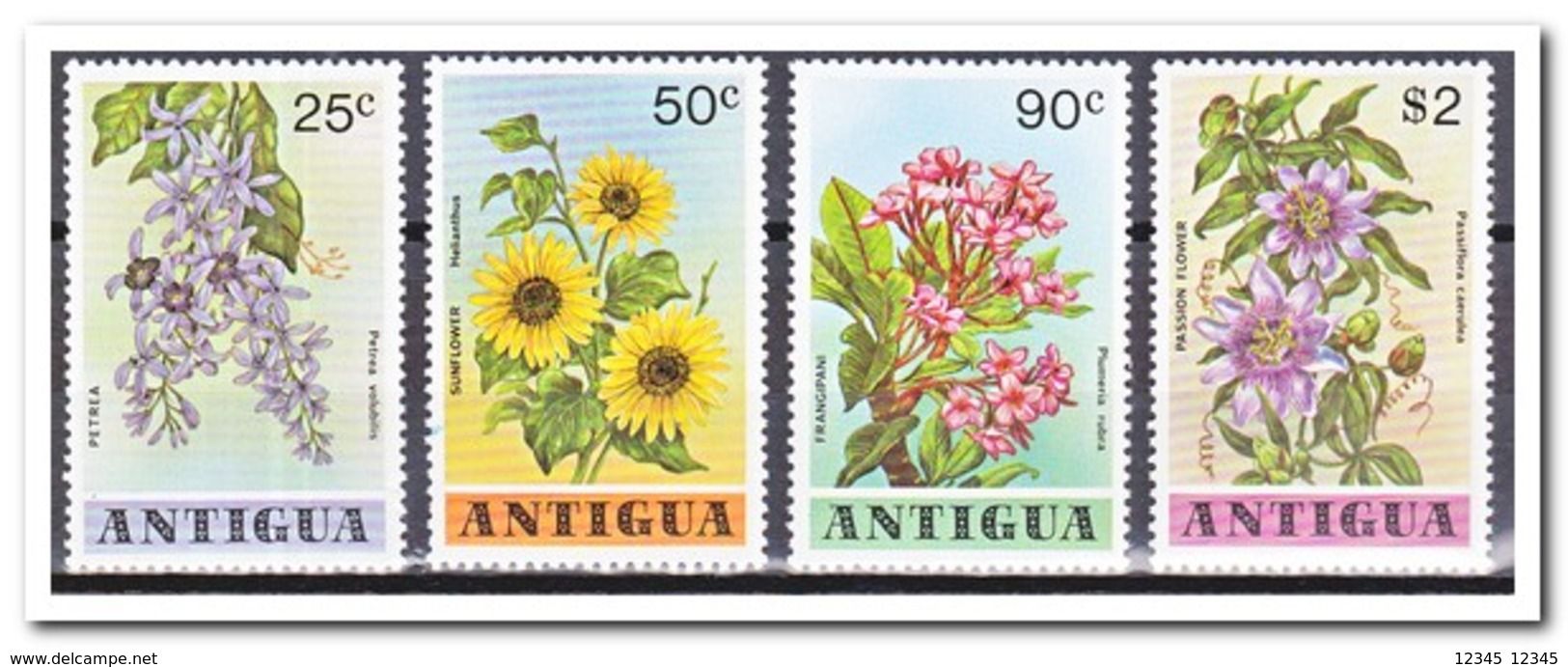 Antigua 1978, Postfris MNH, Flowers - Antigua En Barbuda (1981-...)