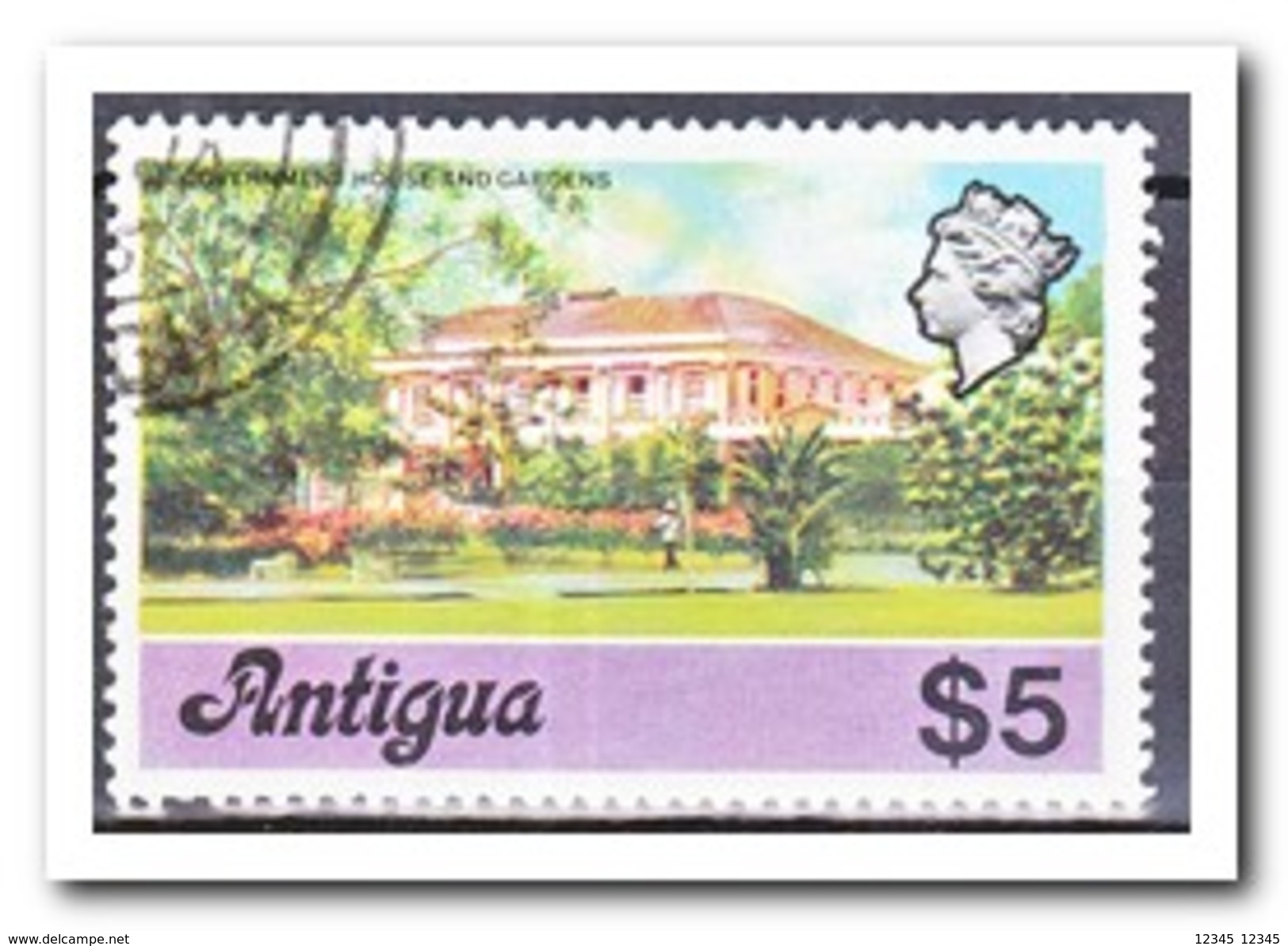 Antigua 1976, Gestempeld USED, Trees, Garden - Antigua En Barbuda (1981-...)