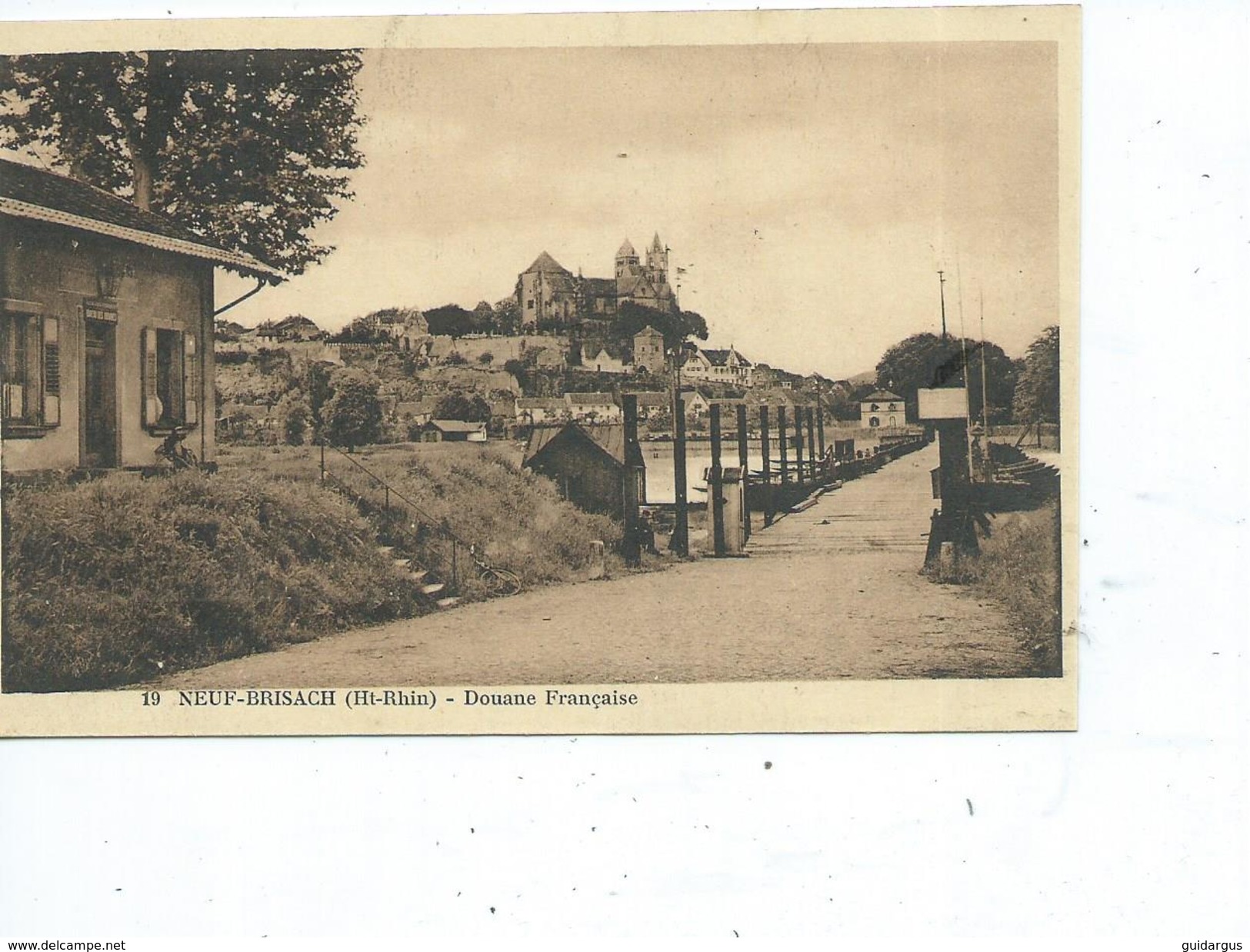 68-NEUF-BRISACH-Une Vue De La Douane Française - Neuf Brisach