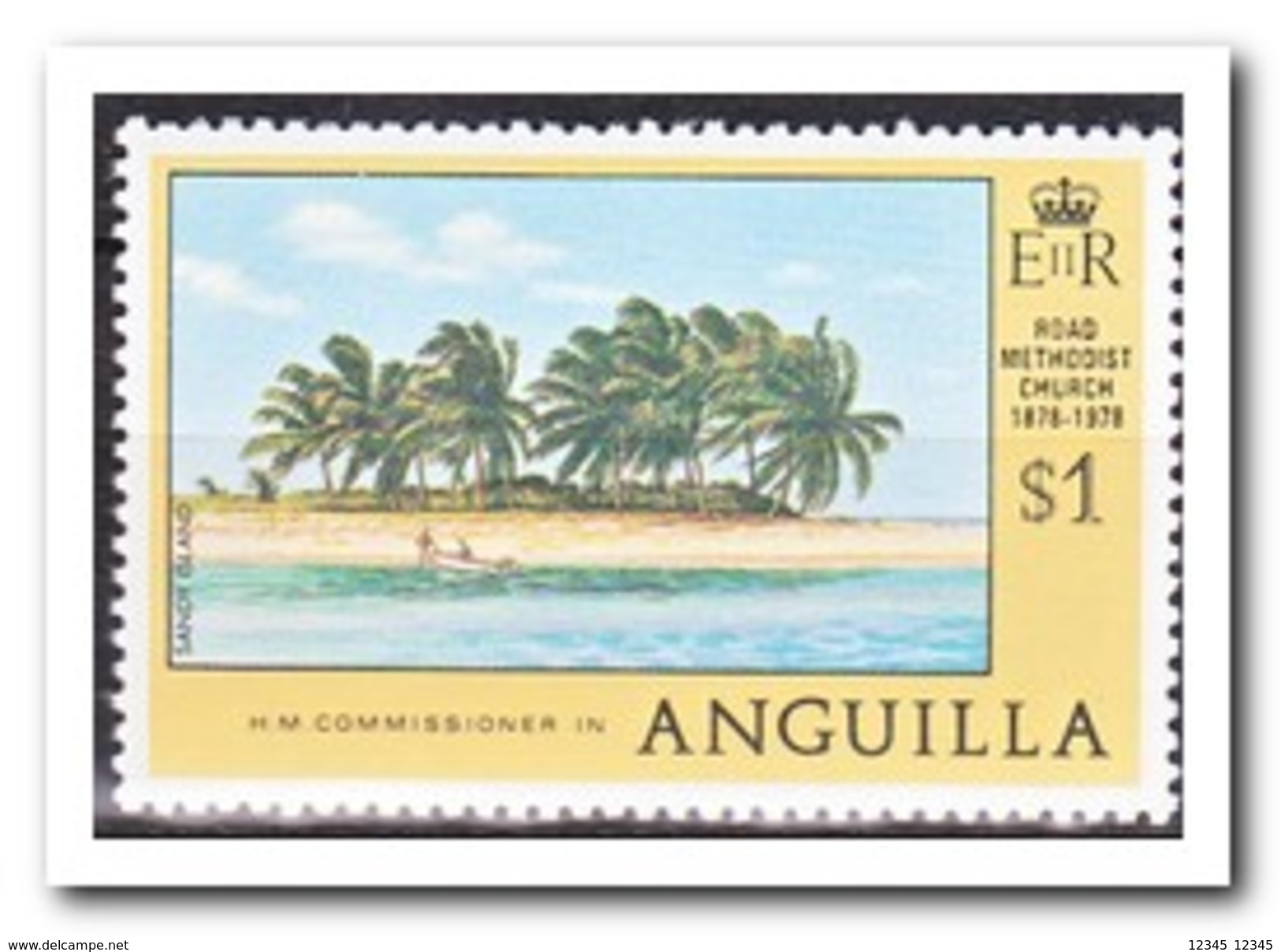 Anguilla 1978, Postfris MNH, Trees, Overprint - Anguilla (1968-...)