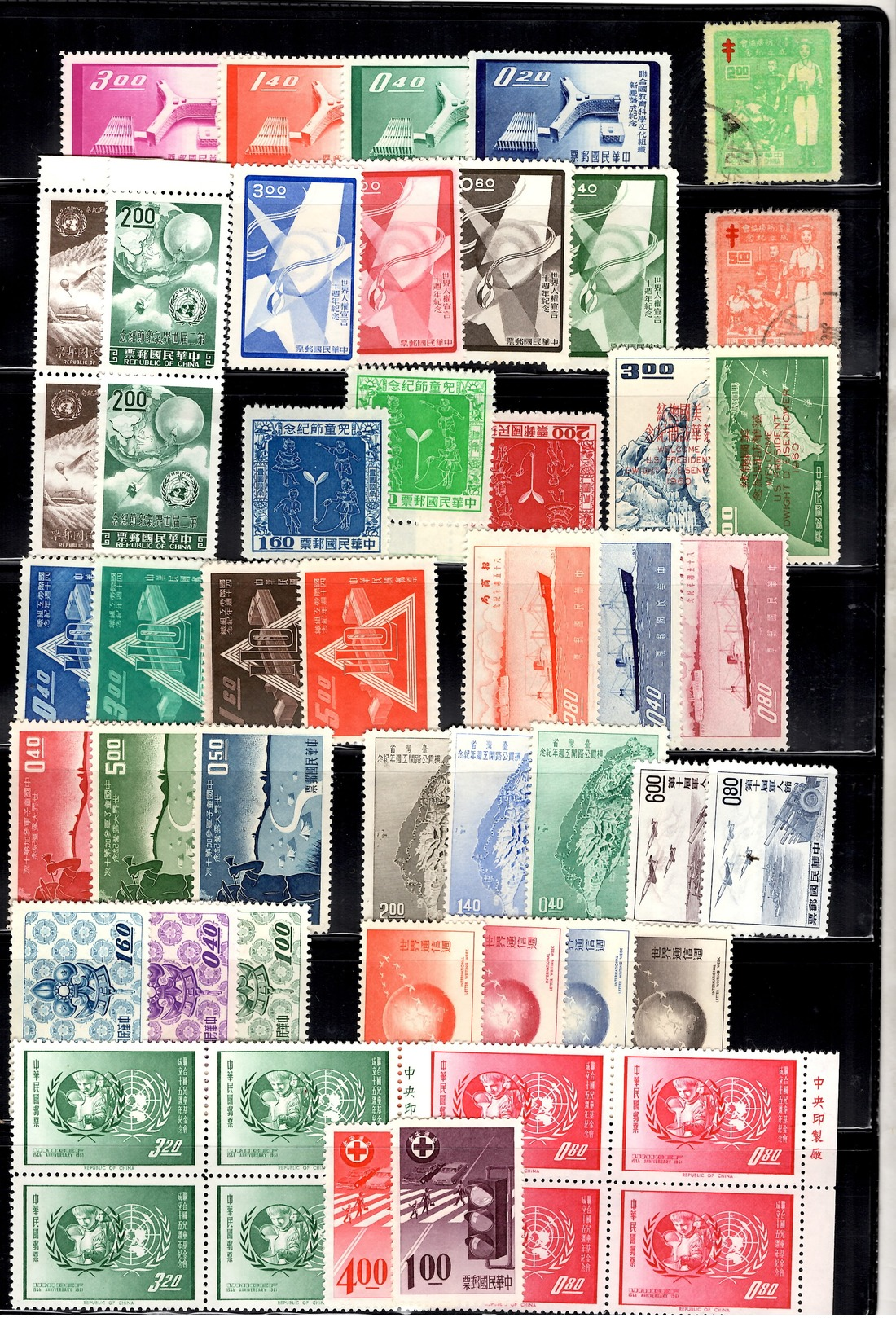 Taiwan/Formose Belle Collection Neufs **/* 1953/1972. Bonnes Valeurs. B/TB. A Saisir! - Collections, Lots & Séries